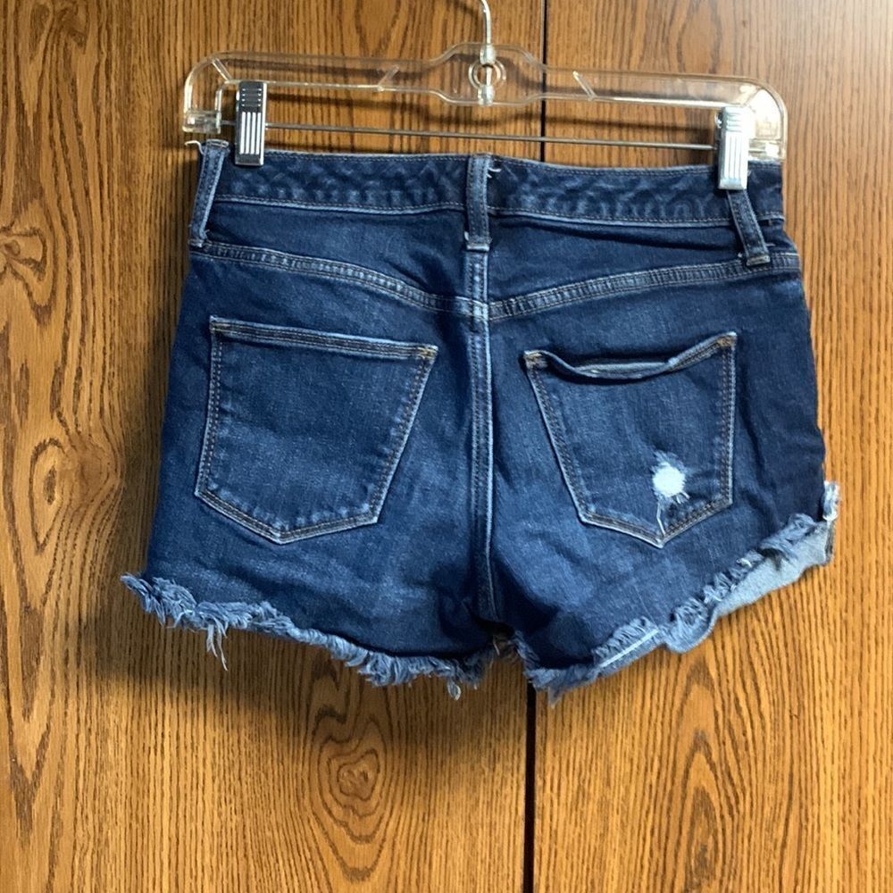 Universal Thread High Rise Denim Shorts Sz 00 - Picture 2 of 6